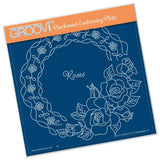 Linda's Roses & Lace <br/>A5 Square Groovi Plate