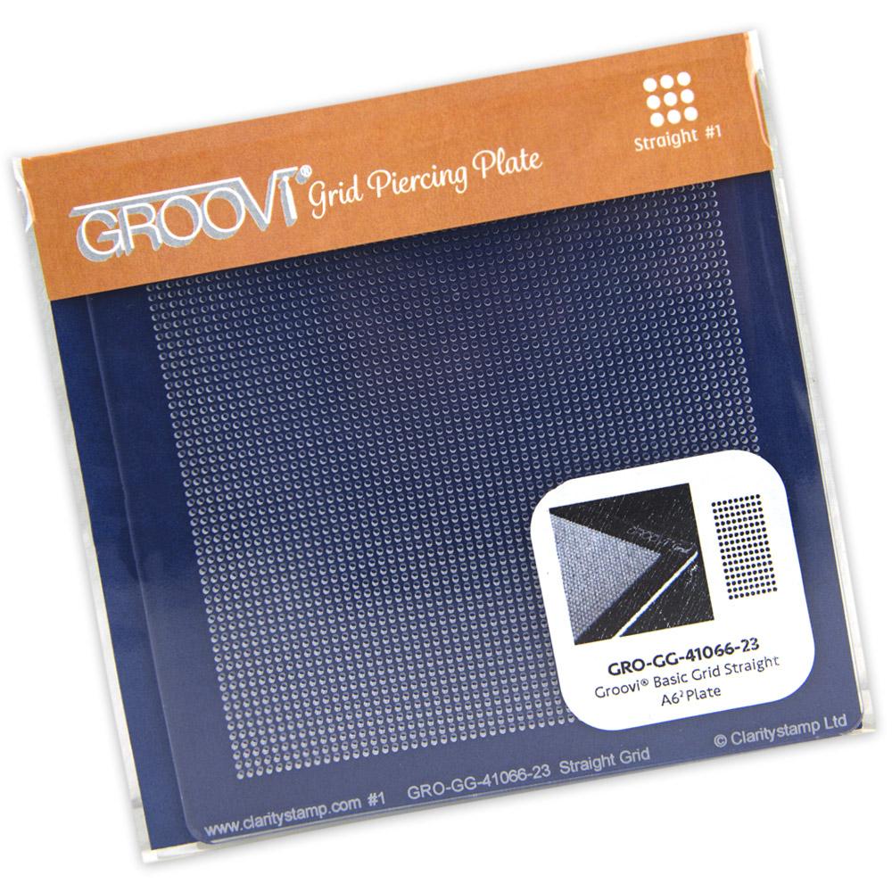 Mini Straight Basic A6 Square Groovi Piercing Grid – Pergamano