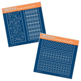 Tina's Layering Rectangles <br/>A5 Square Groovi Plate Set