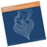 Mother & Child <br/>A5 Square Groovi Plate <br/>(Set GRO-PE-40100-03)
