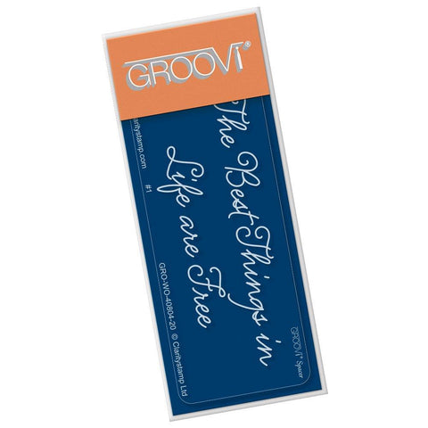 The Best Things <br/>Groovi Go! Spacer Plate <br/>(Set GRO-TR-40822-01)