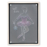 Groovi Go! Ballerina Figure <br/>3 Part A6 Groovi Plate <br/>(Set GRO-GO-40808-19)
