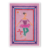 Groovi Go! Ballerina Figure <br/>3 Part A6 Groovi Plate <br/>(Set GRO-GO-40808-19)