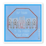 Wee Houses & Shops <br/>A6 Square Groovi Baby Plate Set