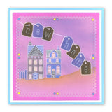 Wee Houses & Shops <br/>A6 Square Groovi Baby Plate Set