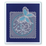 Jayne's Butterflies & Flourishes <br/>A5 Square Groovi Plate Set