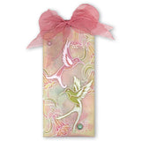 Jayne's Hummingbirds & Trumpet Lilies <br/>A5 Square Groovi Plate Set