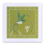 Jayne's Hummingbirds & Trumpet Lilies <br/>A5 Square Groovi Plate Set