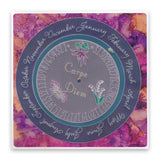 Linda's 123 Flowers - ABC Collection <br/>Daisy, Sweet Pea & Hydrangea <br/>A4 & A5 Square Groovi Plate Set