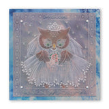 Linda's Wedding Owl Accessories <br/>A4 Square Groovi Tem-plate <br/>(Set GRO-TE-40910-15)