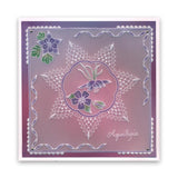 Linda's Flowers & Lace Quartet <br/>A5 Square Groovi Plate Set