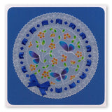 Linda's Butterflies <br/>A5 Square Groovi Plate
