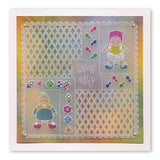 Linda's Build a Snowbaby <br/>A5 Square Groovi Plate