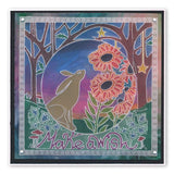 Hare and the Owl & Hare in the Meadow <br/>A5 Square Groovi Plate Set