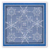 Moonfairy & Funky Snowflakes <br/>A5 Square Groovi Plate Set
