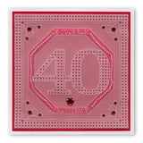 Open Number Five <br/>A6 Square Groovi Baby Plate <br/>(Set GRO-WO-40496-XX)