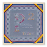 Barbara's Nursery Rhyme Alphabet - A6 Square Groovi Baby Plate Set + Rhyme-Time ii Book, Poster & Groovi Baby Folder