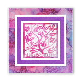 Nested Squares Picot Cut Die Set & Groovi Plate