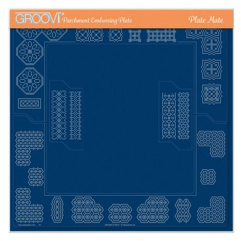 Groovi Plate Mate for A4 Square Grids