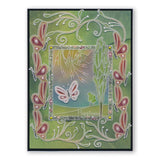 Happiness is as a Butterfly <br/>A5 Groovi Plate <br/>(Set GRO-WO-40543-04)