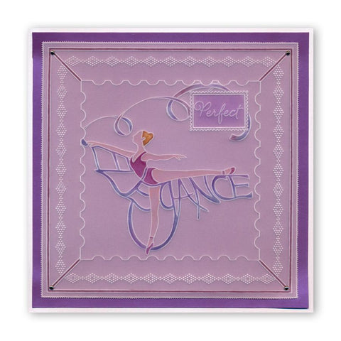 Postage & Nested <br/>A5 Square Groovi Plate Set