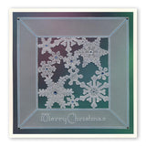 Large Snowflakes Duet <br/>A5 Square Groovi Plate & Grid Set