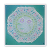 Tina's Dandelion & Floral Frames <br/>A5 Square Groovi Plate