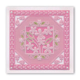 Tina's Butterfly & Flower Frames <br/>A5 Square Groovi Plate Set