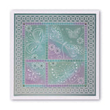 Baby Tina's Butterfly Fun A6 Square Groovi Plate