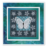 Tina's Butterfly Fun <br/>A5 Square Groovi Plate <br/>(Set GRO-AN-41015-03)