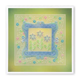 Tina's Summer Layering Squares <br/>A5 Square Groovi Plate