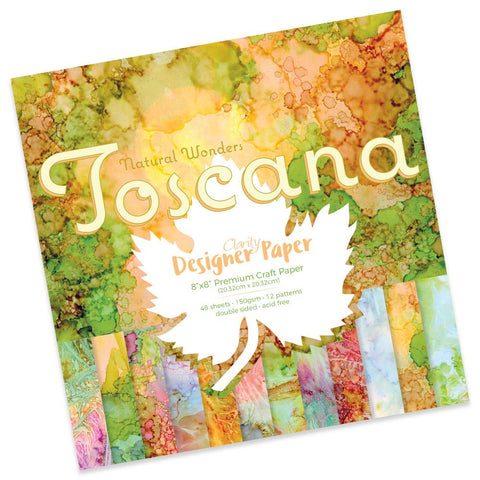 Toscana <br/>Designer Paper Pack 8" x 8"