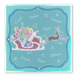Twas the Night 8 - Toys <br/>A6 Square Groovi Baby Plate