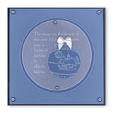 Twas the Night 4 - Bauble <br/>A6 Square Groovi Baby Plate