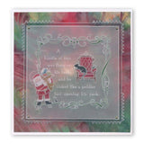 Twas the Night 11 - Santa's Pack <br/>A6 Square Groovi Baby Plate