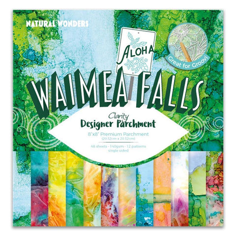 Waimea Falls <br/>Designer Parchment Pack 8" x 8"