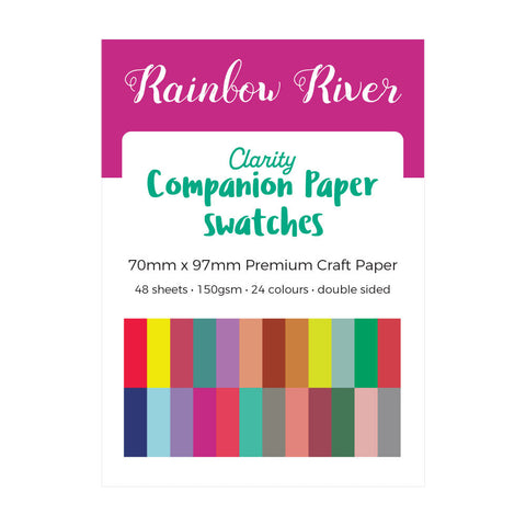 Rainbow River Companion Paper Swatches