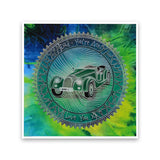 Fairy Background Round <br/>A5 Square Groovi Plate <br/>(Set GRO-FY-40976-03)