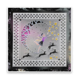 Fairy Night Round <br/>A5 Square Groovi Plate <br/>(Set GRO-FY-40976-03)