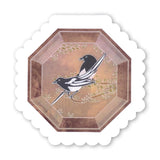 Magpies <br/>A6 Square Groovi Baby Plate Set