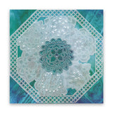 Blossom Mandala - A6 Square Groovi Baby Plate