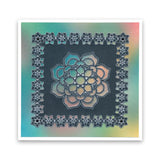 Bloom Mandala A6 Square Groovi Baby Plate