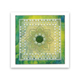 Flourish Mandala <br/>A6 Square Groovi Baby Plate