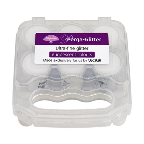 Perga-Glitter<br/> Ultra-Fine Glitter (6 Pots)